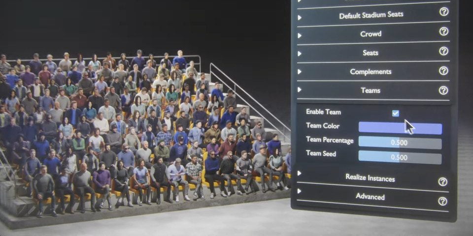 با ابزار شگفت‌انگیز Procedural Crowds Pro، جمعیت‌های بی‌نظیر در بلندر بسازید!