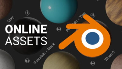 بلندر از کتابخانه‌های آنلاین دارایی‌ها پشتیبانی خواهد کرد