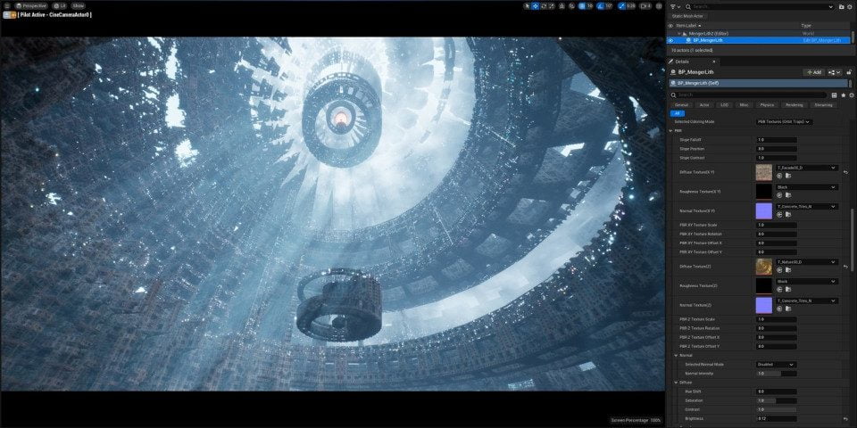 پلاگین Machina Fractals، ساخت فراکتالهای سهبعدی در Unreal Engine 5 را ممکن میسازد