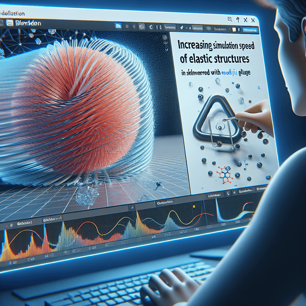 افزایش سرعت شبیه‌سازی ساختارهای الاستیک در بلندر با افزونه VeeDynamics