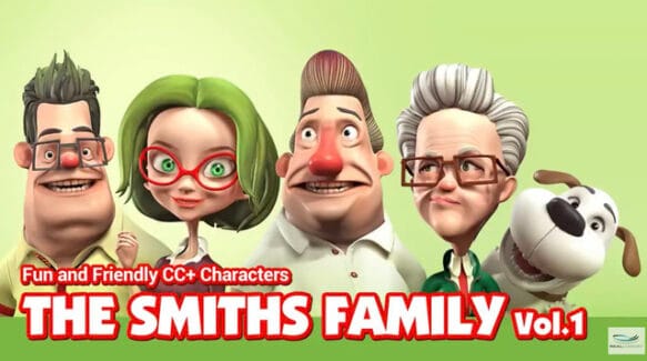دانلود پک خانواده اسمیت Smiths Family Vol.1