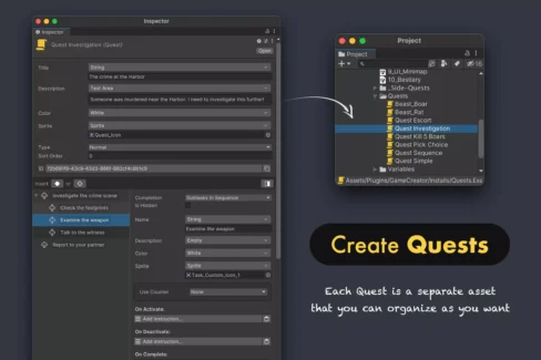 دانلود Quests 2 برای Game Creator 2