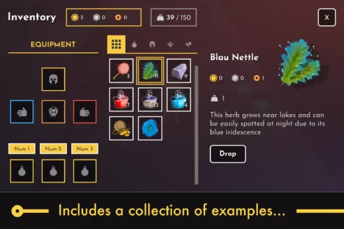 دانلود Inventory 2 برای Game Creator 2