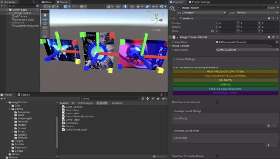 دانلود پکیج Imagine WebAR – Image Tracker