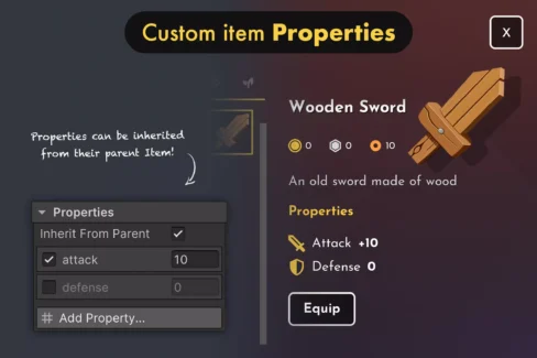 دانلود Inventory 2 برای Game Creator 2