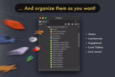 دانلود Inventory 2 برای Game Creator 2