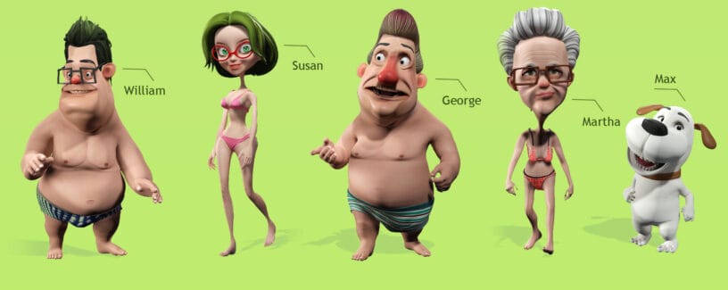 دانلود پک خانواده اسمیت Smiths Family Vol.1