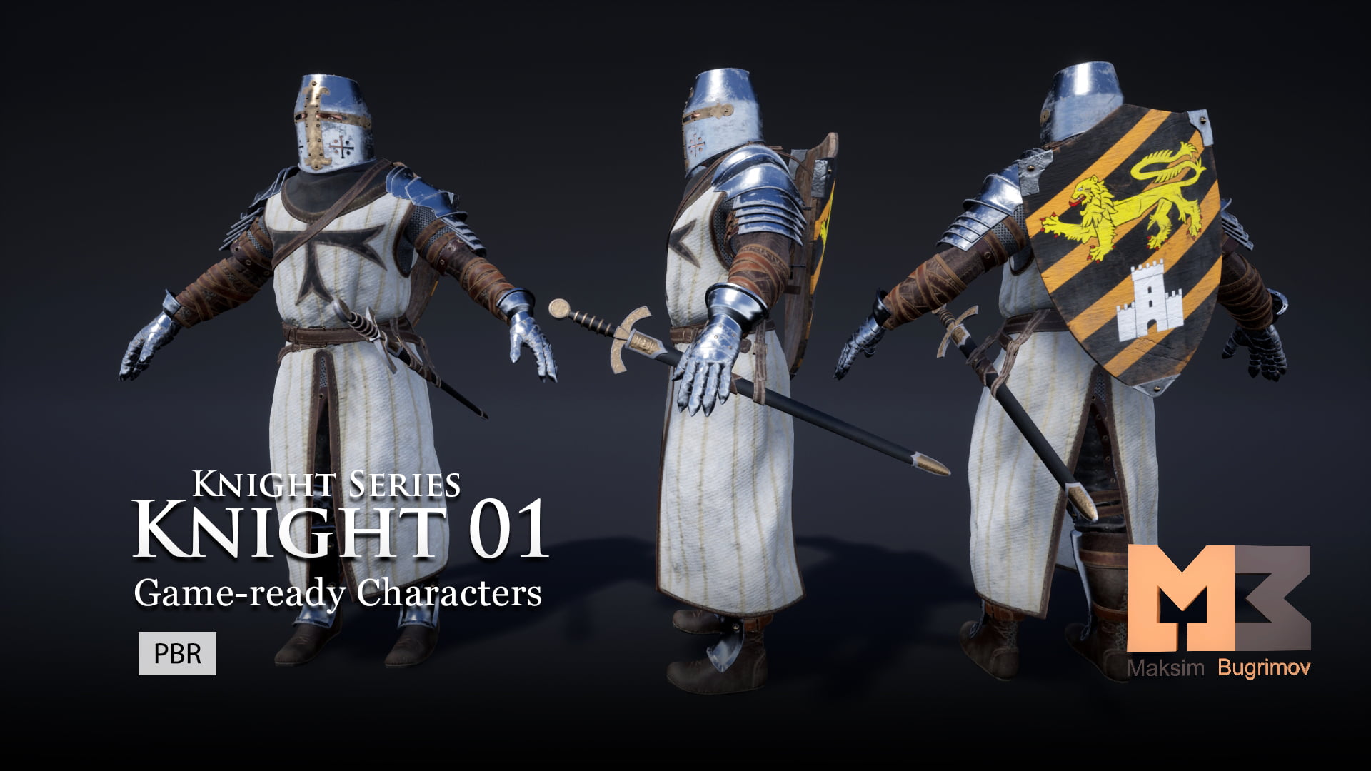 دانلود کاراکتر شوالیه Knight 01