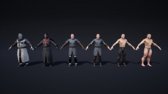 دانلود کاراکتر شوالیه Knight 01