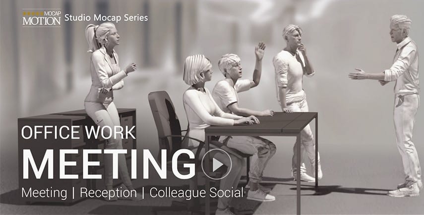 دانلود انیمیشن Office Work – Meeting برای آیکلون