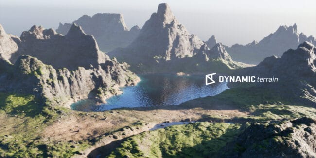 دانلود Dynamic Terrain برای بلندر