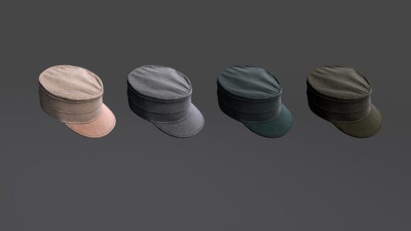 دانلود پک کلاه مردانه Genuine Retro Hats for Men