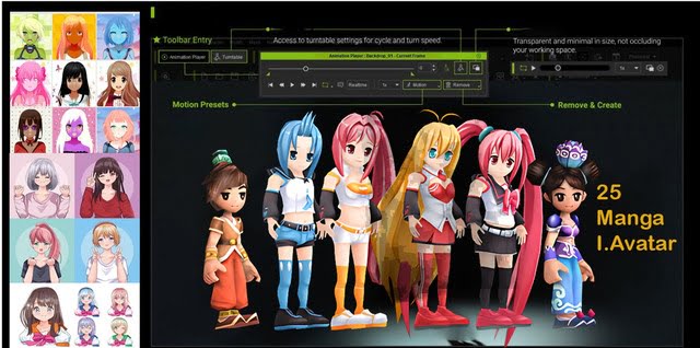 25 manga avatar دانلود