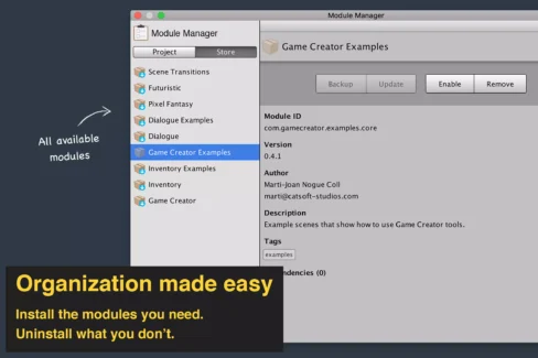دوره آموزش بازی سازی بدون کدنویسی در یونیتی با کمک پکیج Game Creator