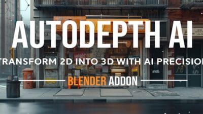 دانلود AutoDepth AI v1.0.1 برای بلندر