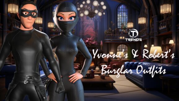 دانلود کاراکتر سارق حرفه ای Yvonne & Robert’s Burglar Outfits